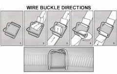 13mm Fosfatlı Klips Tel Toka Kutu 1000 adet