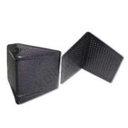 Siyah Plastik Köşe Koruyucu 19mm - 2.000 adet