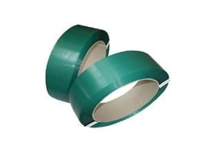 16mm x 070mm x1.100m Polyester Çember - Pet Yeşil Çember Şeridi