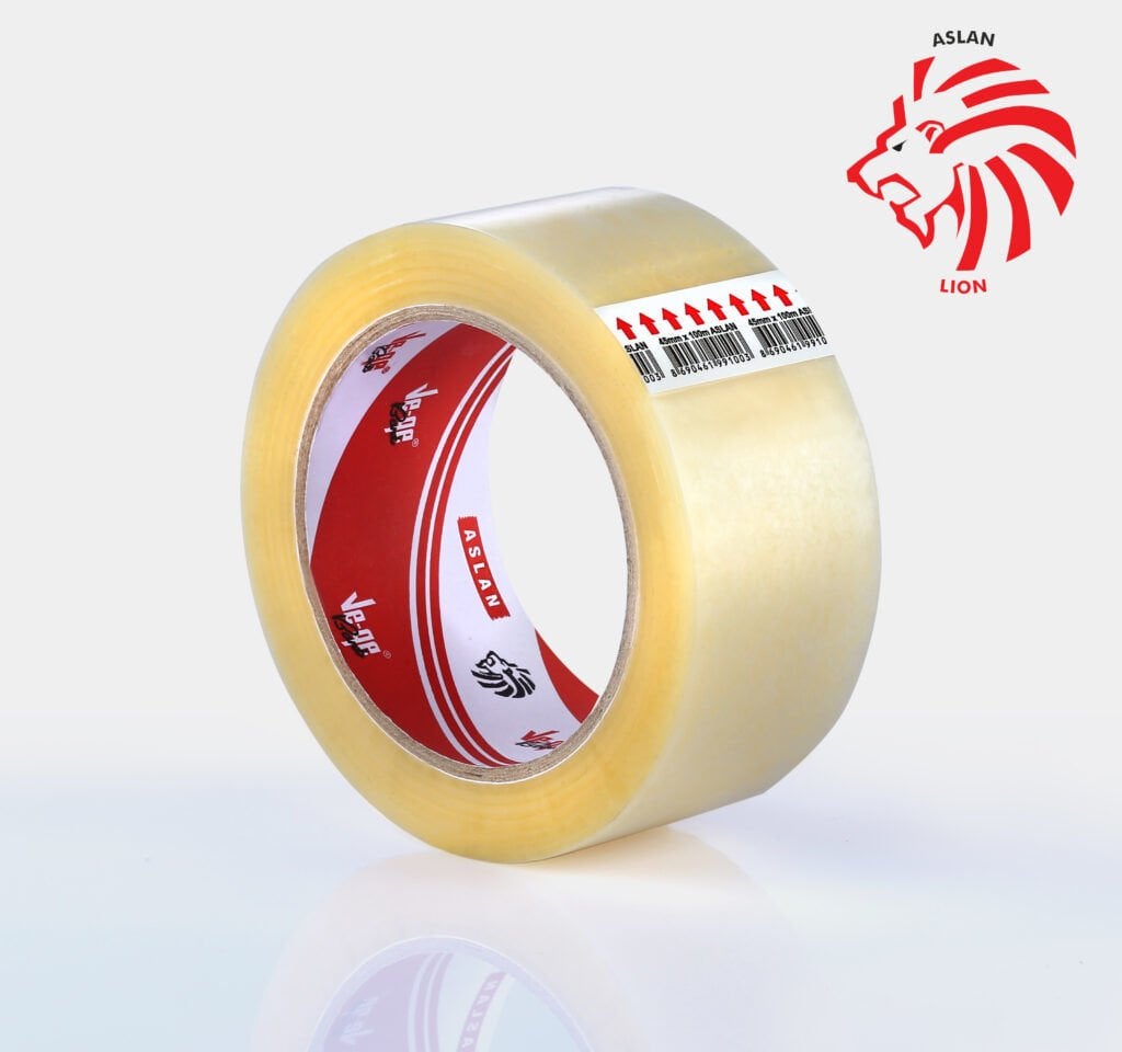 Vege Koli Bandı Şeffaf 45X100mm Aslan (48 ADET)